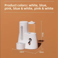 Ensemble d'alimentation pour hamster 2 en 1, design anti-renversement, bouteille d'eau, bol à nourriture pour hamsters syriens nains, prix d'usine, fournitures pour petits animaux