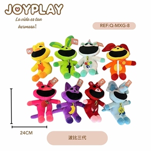 ตุ๊กตาบ๊อบบี้อนิเมะ นุ่มมาก สามรุ่น กระเป๋าตุ๊กตาเนื้อนุ่มและผ้าฝ้าย บรรจุใย PP ซับในตาข่าย บรรจุภัณฑ์แบบ OPP - Product Image 1