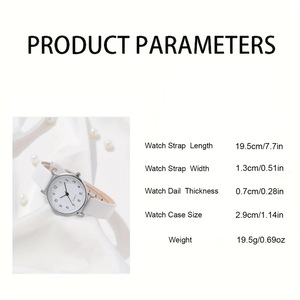 <span class=keywords><strong>Montre</strong></span> à bracelet fin pour <span class=keywords><strong>femme</strong></span>, <span class=keywords><strong>petit</strong></span> <span class=keywords><strong>cadran</strong></span>, <span class=keywords><strong>montre</strong></span> à quartz pour étudiantes, bracelet en acrylique, <span class=keywords><strong>montre</strong></span> à aiguilles pour les examens, <span class=keywords><strong>montre</strong></span> décorative - Product Image 4
