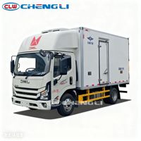 Camionnette frigorifique urbaine diesel JMC 18 m³ |   Véhicule à température contrôlée de 150 à 250 ch pour la logistique urbaine et la livraison de produits frais