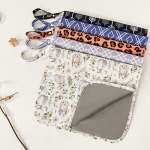 Không thấm nước di động bé thay đổi Pad Túi Tã đa chức năng nhỏ gọn có thể gập lại bé thay đổi bảng - Product Image 2