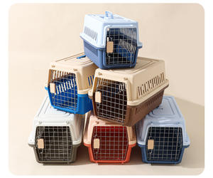 Portable Pet Flight Case Cage De Voiture Petit Moyen Grand Chiens Chats En Plein Air Pet Carrier pour Une Utilisation De L'aéroport - Product Image 2