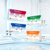Sérum hydratant compatible cutané OEM enrichi en acide hyaluronique, EXO, NAD, peptides, CICA, GHKCU, PLLA, CAHA pour les marques de soins de la peau