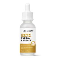Sérum liquide pour le visage NMN Skin Booster Peptide Niacinamide Anti-âge Blanchissant Hydratant OEM ODM