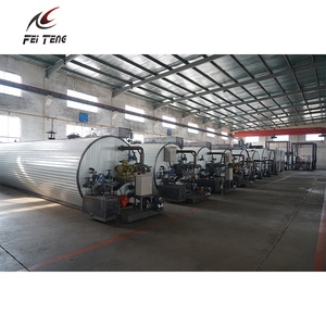 Réservoir <span class=keywords><strong>de</strong></span> stockage <span class=keywords><strong>de</strong></span> bitume à double chauffage intégré avec chaudière à huile thermique et brûleur Riello pour usine d'asphalte - Product Image 5