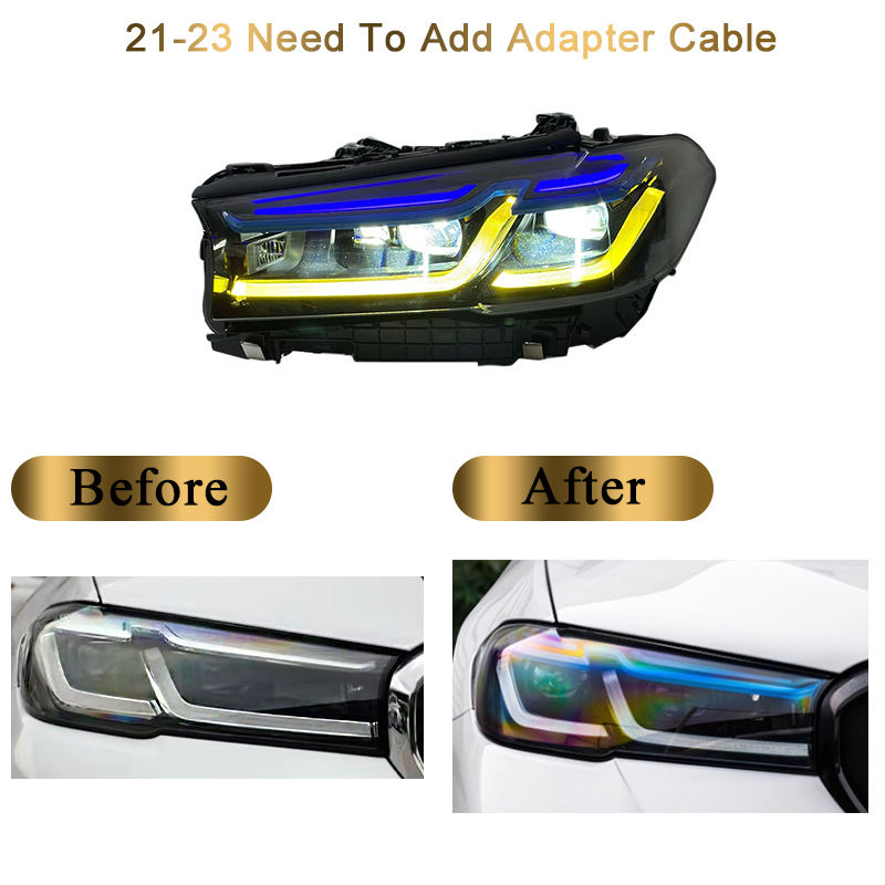 Original 21-23, ceja azul