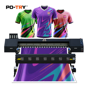 PO-TRY dệt thăng hoa máy in 1.8m lớn định dạng sinh thái dung môi máy in sản xuất - Product Image 1