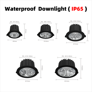 <span class=keywords><strong>Spot</strong></span> encastré étanche haute puissance, lumière descendante, 12-60W, 220V, IP65, pour supermarché, <span class=keywords><strong>grand</strong></span> hall d'exposition - Product Image 6