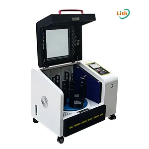 Precio de máquina de tanque de molienda de molino de bolas planetario de laboratorio de Banco Vertical de 0.4L-12L con tarros/bolas de zirconia/ágata opcionales