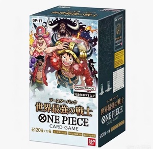OP17 Paquete de Cartas <span class=keywords><strong>en</strong></span> Japonés World-Strong-Warriors OPGC Caja Original 4º Aniversario Edad 14+ Juego de Cartas - Product Image 1