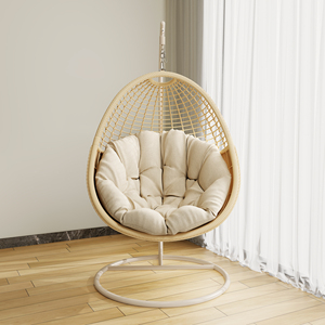 Fulin Muebles de Jardín hamaca columpio techo ratán mimbre exterior redondo <span class=keywords><strong>comprar</strong></span> adulto jardín conjunto colgante huevo columpio silla - Product Image 4