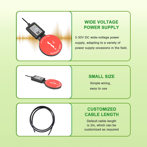 <span class=keywords><strong>Plaque</strong></span> de mesure du flux thermique du sol RS485 agricole IP68 Protect Class Heat Flux Sensors for Soil - Product Image 5