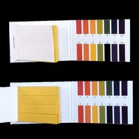 Lot de 80 bandes de contrôleur de pH universel 1 à 14, papier pour le Test de tous les liquides, à prix bas, économique