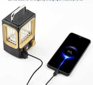 Outdoor Portable Waterproof Rechargeable Modern LED <b>USB</b> Camping Lantern Tent <b>Lamp</b> Night Light Alloy ABS Aluminum Alloy - Product Image 2