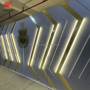 ฉากหลังเหตุการณ์อะคริลิคไฟ LED แบบปรับแต่งได้อุปกรณ์ตกแต่งเวทีงานแต่งงานฉากหลังงานเลี้ยง - Product Image 4