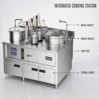Cuiseur à nouilles électrique Baiwin, cuiseur à pâtes commercial, machine à cuire les nouilles pour restaurant, cantine et cuisine de restauration rapide
