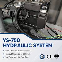 Yangxin Horizontale 750 Ton Industriële Servo Hydraulische Hoge-snelheid Elektrische Spuitgietmachine voor Plastic Fruitkratten
