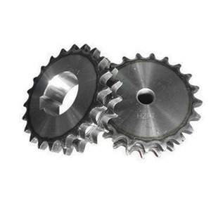 C45 #   Piñón Delantero Grande de Acero, Estándar ISO, Producto Personalizado de Fábrica China con Superficie Zincada - Product Image 2