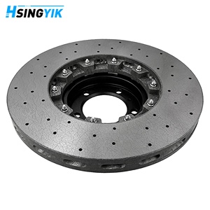Front Racing Carbon Ceramic Brake <strong>Rotor</strong> 380x34mm CCB Brake Disc 9P1615301B 9P1615302B Fit for Porsche 911 Turbo S GT2 RS - Product Image 4