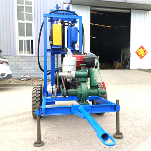 Tragbares Hochleistungs-Diesel-Bohrgerät 22PS-35PS - Hydraulisches Industrielles Wasserbrunnenbohrgerät - Product Image 6