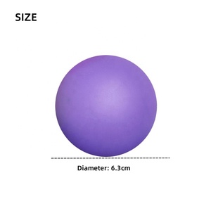เลเซอร์แกะสลักโลโก้6.3cm การออกกำลังกายเท้าคอหลังกล้ามเนื้อพังผืดสีเดียวยืดโยคะนวดลาครอส - Product Image 2