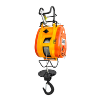 Palans électriques portables AIRUITUO de haute qualité, portée de 30 m, capacité de 160 à 500 kg, nouvelle télécommande sans fil, construction métallique, câble métallique