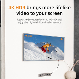 Câble USB <span class=keywords><strong>vers</strong></span> <span class=keywords><strong>HDMI</strong></span> 4K 60Hz, coque en aluminium, nylon tressé, convertisseur <span class=keywords><strong>HDMI</strong></span> <span class=keywords><strong>vers</strong></span> Type C, <span class=keywords><strong>Thunderbolt</strong></span> <span class=keywords><strong>4</strong></span>/3 <span class=keywords><strong>vers</strong></span> <span class=keywords><strong>HDMI</strong></span> pour projecteur audio - Product Image 3