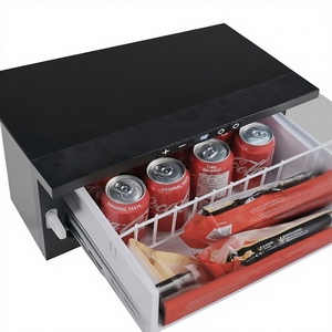 Mini frigo portatile <span class=keywords><strong>da</strong></span> <span class=keywords><strong>esterno</strong></span> <span class=keywords><strong>da</strong></span> 30 litri con compressore, <span class=keywords><strong>congelatore</strong></span> e frigorifero <span class=keywords><strong>a</strong></span> cassetto <span class=keywords><strong>da</strong></span> 12V per camper. - Product Image 3