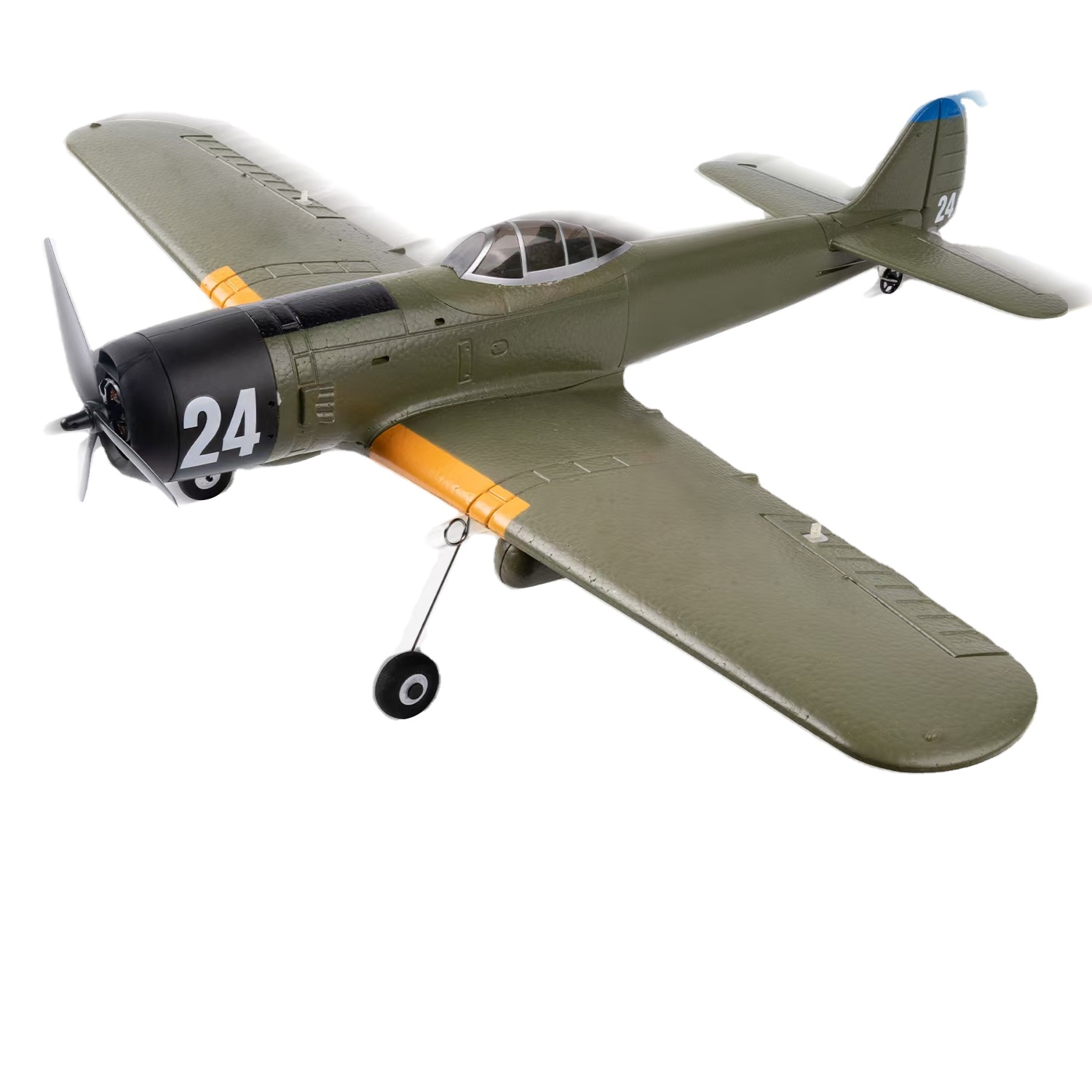 Ki-84 модель самолета времен Второй мировой войны, 2,4 г, игрушечный Летающий планер с 6-осевым гироскопом