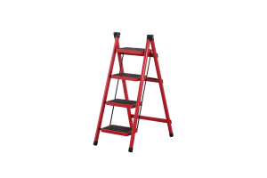 Échelle pliante pour la maison, la cuisine, le placard, la bibliothèque, échelle pliante légère à 3, 4 ou <span class=keywords><strong>5</strong></span> <span class=keywords><strong>marches</strong></span> avec étagère à outils pour le garage - Product Image 5