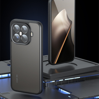 Étui de téléphone portable en TPU+PC antichoc à texture mate de luxe pour Mate 70 PRO+ Transparent