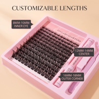 Un faux-cils personnalisable de haute qualité, adapté au maquillage quotidien des femmes européennes et américaines.