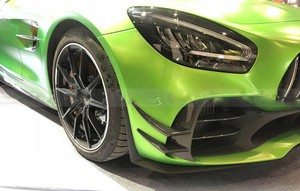 Convient aux <span class=keywords><strong>Mercedes</strong></span> <span class=keywords><strong>Benz</strong></span> <span class=keywords><strong>AMG</strong></span> <span class=keywords><strong>GT</strong></span> <span class=keywords><strong>R</strong></span> 16-19, séparateurs de pare-chocs avant en Fiber de carbone, ailettes latérales (convient à: <span class=keywords><strong>AMG</strong></span> <span class=keywords><strong>GT</strong></span> <span class=keywords><strong>R</strong></span>) - Product Image 3