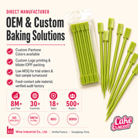 Outil à modeler les gâteaux Cookie Scribe Needle 12cm à double tête pour la pâtisserie artistique, le fondant, le glaçage royal et la décoration de gâteaux OEM