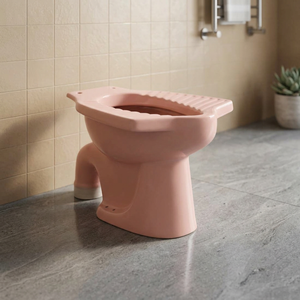 WC monobloc Parryware Western à siphon en S, dimensions standard, équipement sanitaire pour salle de bain - Product Image 5