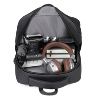 Mochila Impermeable para Portátil de 15.6 Pulgadas, Antirrobo, con Puerto de Carga USB, para Viajes de Negocios, con Correa para Equipaje