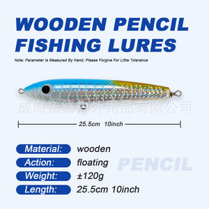 <span class=keywords><strong>Leurre</strong></span> en bois 120g flottant, gros jig pour la pêche en <span class=keywords><strong>mer</strong></span>, pêche à la vague, pêche au poisson-épée, Golden Gun, <span class=keywords><strong>leurre</strong></span> dur sans hameçons, eau salée - Product Image 2