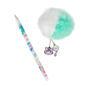 Penna con pompon e ciondoli Sweet Dreams Friends - Product Image 2