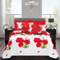 Ensemble de draps modernes 6 pièces, literie douce et luxueuse, ensemble de draps pour lit king-size et queen-size, 6 pièces, style hôtel