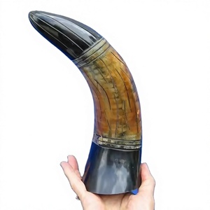 Corne à boire en buffle naturelle de haute qualité fabriquée en Inde, écologique - Product Image 1