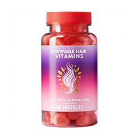 Gummies vitaminées pour adultes OEM pour la croissance des cheveux avec biotine, sélénium et zinc - 60 unités