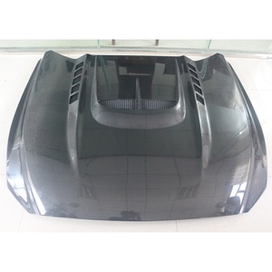Modificación de coche 2014-2017, mejora del parachoques delantero, capó de fibra de carbono, protección del capó del motor para Ford Mustang - Product Image 2