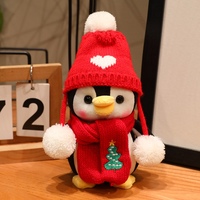 Mainan Hewan Grosir Baru Premium Super Lembut Boneka Penguin Natal Kustom Mainan Plush Penghilang Stres Unisex