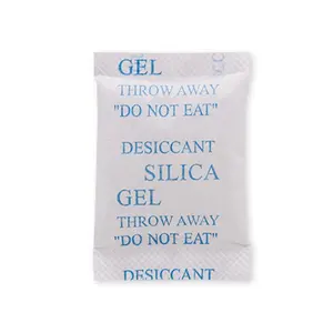 Gıda sınıfı silika jel paketleri 1G 2G 3G 5G 10G 50G 100G silika jel Desiccan çanta küçük çanta beyaz silika jel boncuk kurutucu