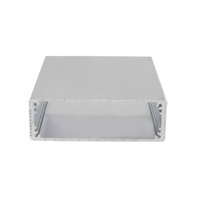 Boîtier en aluminium anodisé 82*27mm Boîtier d'instrument électronique en métal Boîtier PCB Boîte de jonction