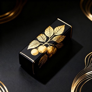 Luxury Custom Embossed Rigid Cardboard Gift Box for Nail Polish Oil Luxury Cosmetic Packaging for Beauty Products Wholesale - Product Image 3