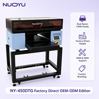 Imprimante DTG à double tête Epson I1600 à encre pigmentée, fabrication directe d'usine, OEM ODM, nouvelle machine d'impression textile automatique, garantie de 3 ans