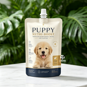 Food Grade Pet Nutrition Liquid Packaging Stand Up Spout Pouch Custom Printed Aluminum Foil Bag - Product Image 1