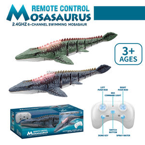 Jouets Lucky Toys, <span class=keywords><strong>dinosaure</strong></span> <span class=keywords><strong>télécommandé</strong></span> 2,4 G, étanche, modèle RC mosasaure, jouets de plongée RC avec fonction de lumière et de pulvérisation - Product Image 3