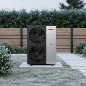 Bomba de Calor de Aire a Agua de Corriente Continua (DC) de 16KW, Modelo 2025 R32, Bajo Nivel de Ruido, para Calefacción Doméstica, Uso en Exteriores y en el Hogar - Product Image 5